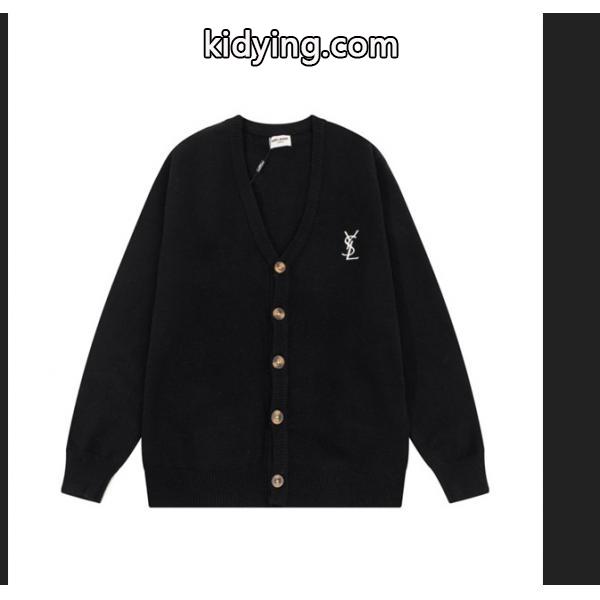 秋めいたコーデに仕上げるサンローランカーディガンコピーSaint Laurent Paris　 簡単に秋冬の季節感をアップ__ブランド コピー 激安(日本最大級)-0