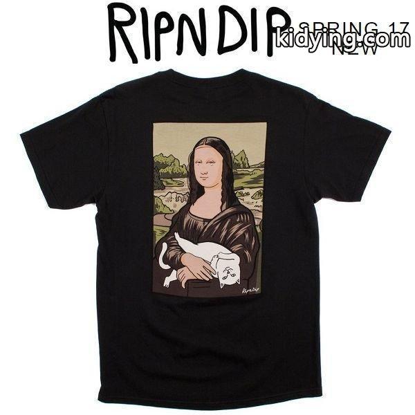 RIPNDIP リップンディップ Tシャツ ポケT NERMAL LISA POCKET TEE バックプリント ブラック ユニセックス :ripndiptee06:mco House - 通販ショッピング-0
