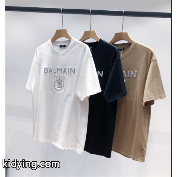 男女問わず人気BALMAINロゴバルマンtシャツコピー 持っていて損はありません-0