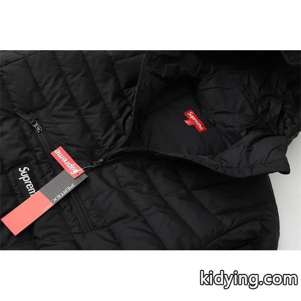Supreme 激安 FW25 Micro Down ハーフジップ パフジャケット 90%ダックダウン 男女兼用 アウター-7