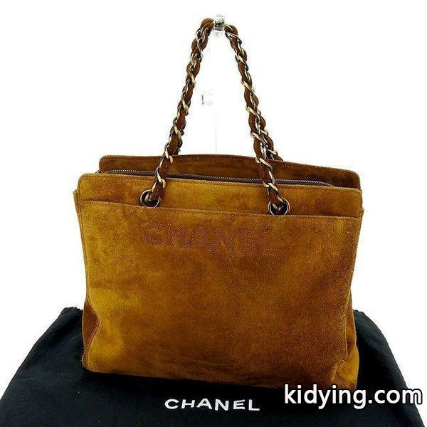 Chanel バッグ トートバッグ ロゴ ベージュ ゴールド レディース 中古 Bag :Y4543:ブランドデポTOKYO - 通販ショッピング-0