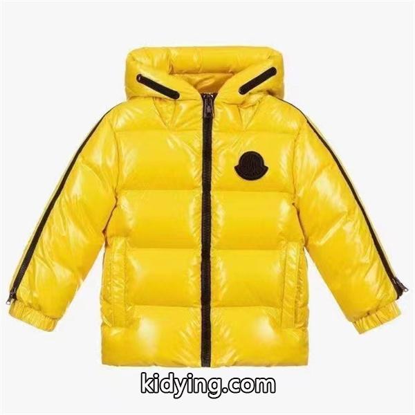 モンクレール MONCLER キッズ 子供服 ダウンジャケット RECALLIS IMPRIME 152 水色 S 17-18AW /TU 保温性に優れた暖かい着心地-0