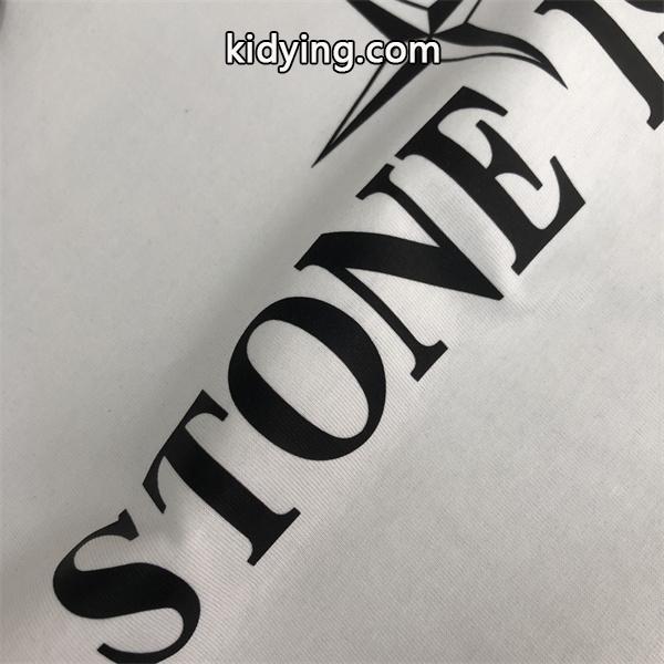 ストーンアイランド コピー パーカー 人気 シンプルロゴ 上質 ブラック おしゃれ STONE ISLAND-1