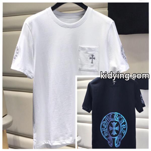 売れ筋!CHROME HEARTS クロムハーツ スーパーコピー tシャツ 2色展開 着れてオシャレに魅せれ-0