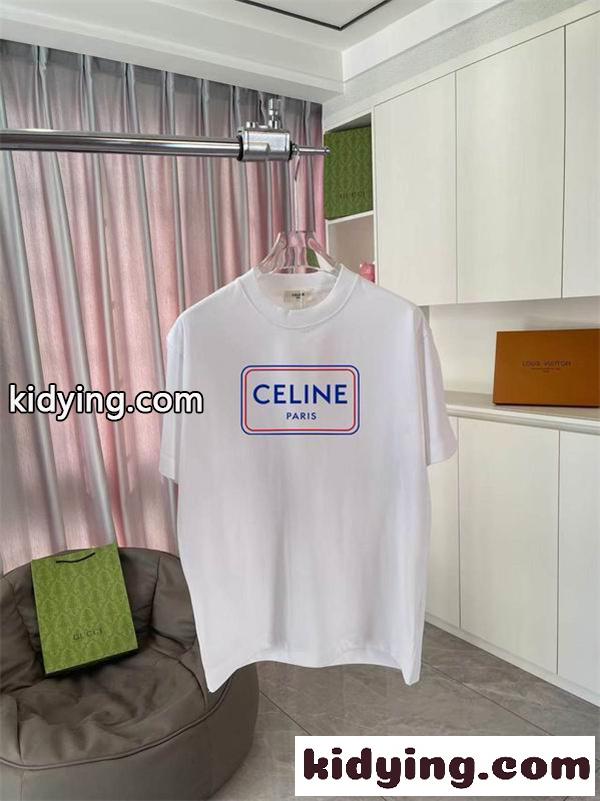 2026年新品CELINE セリーヌ tシャツスーパーコピー耐久性UP コットン100% 個性的-2