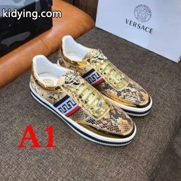 VERSACE ヴェルサーチ カジュアルシューズ 2色可選 流行スタイル2019春夏新作 人気の高さ激安通販_ヴェルサーチ VERSACE_ブランド コピー 激安(日本最大級)-0
