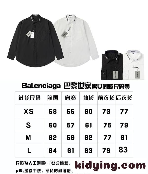 モードスタイル ラグジュアリーコレクション ストリートミックス BALENCIAGA バレンシアガ コピー 長袖シャツ 人気モデル-8