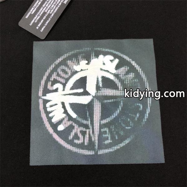 STONE ISLAND スーパーコピー 長袖tシャツ限定 ワンポイントロゴ 上品 ブラック ストーンアイランド-1