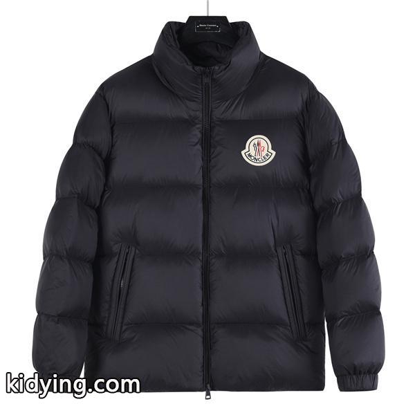 ネイビー ロゴワッペン 上質仕上げ 軽量暖か 2025秋冬必須 MONCLER モンクレール スーパーコピー ダウンジャケット-0