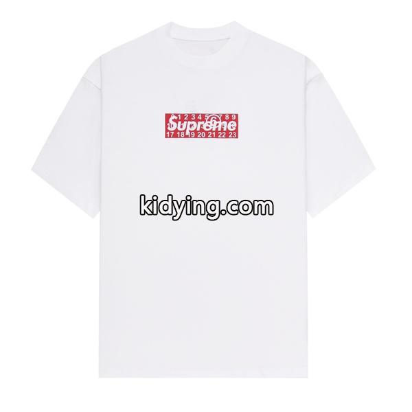 Supreme ✘ MM6 Maison Margiela シックスタイリングに挑戦 シュプリーム 半袖Tシャツ_ブランド コピー 激安(日本最大級)-0
