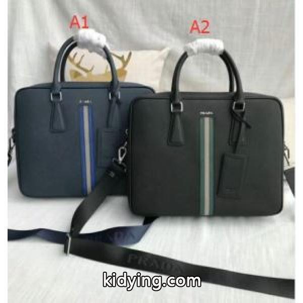 2018春夏新作 4色可選 手持ち&ショルダー掛け プラダ PRADA 着心地抜群_プラダ メンズバッグ_バッグ メンズ_スーパーコピーブランド激安通販 専門店-0