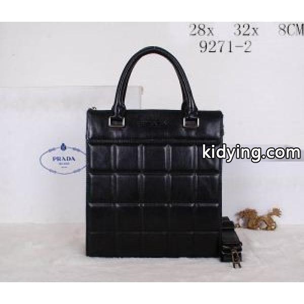 ◆モデル愛用◆ 2015春夏 PRADA プラダ ハンドバッグ 9271-2_プラダ メンズバッグ_バッグ メンズ_スーパーコピーブランド激安通販 専門店-0