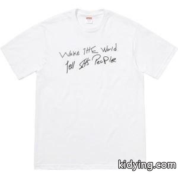 SUPREME Buju Banton Wake The World Tee シャツ/半袖 2色可選 2019春夏のトレンド新商品_シュプリーム SUPREME_ブランド コピー 激安(日本最大級)-1