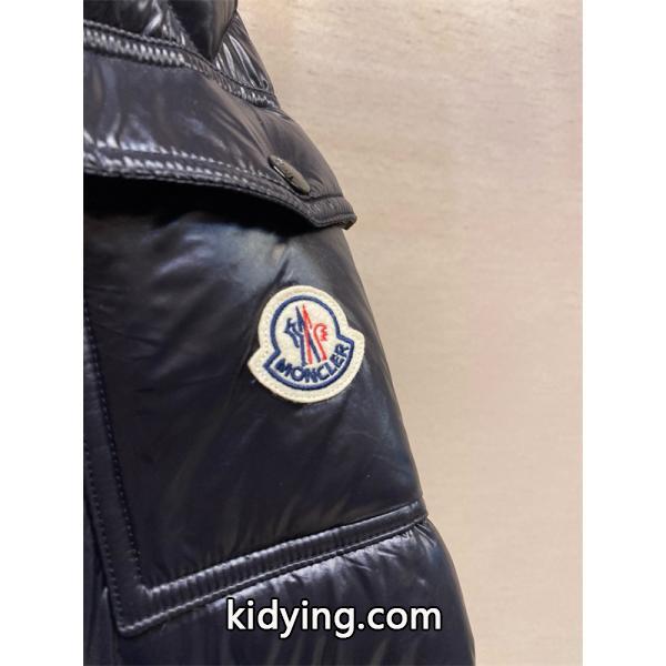 モンクレール コピー 2025秋冬 極暖プレミアム ブラック MONCLER ダウンジャケット 光沢リッチ-4