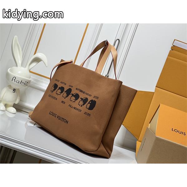 数量限定 プレミアム質感 プリント LOUIS VUITTON ルイヴィトン スーパーコピー トートバッグ-2