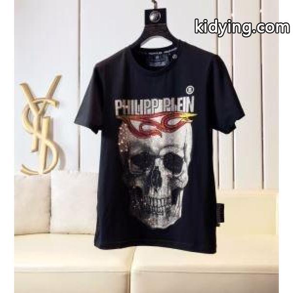 2色可選フィリッププレイン PHILIPP PLEIN2019年夏の一押しファッションアイテム Tシャツ/半袖 主張性もカジュアルさ_フィリッププレイン PHILIPP PLEIN_ブランド コピー 激安(日本最大級)-3