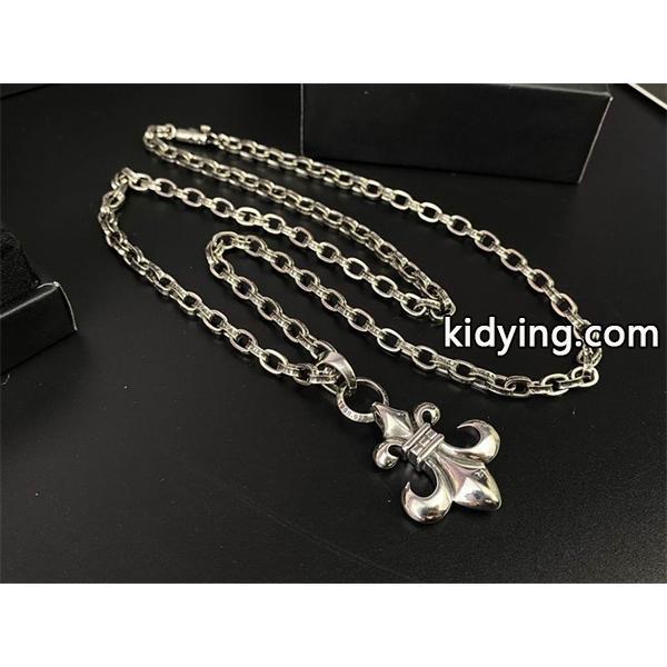 クロムハーツ コピー 重厚 洗練 ネックレス フルールドリス ペンダント CHROME HEARTS-0