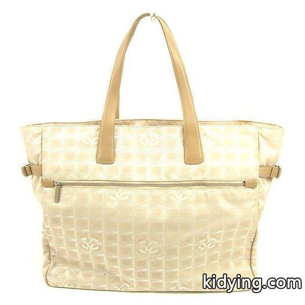 Chanel バッグ トートバッグ ニュートラベルライン トートTGM ベージュ シルバー レディース メンズ Bag 通販 ショッピング-0