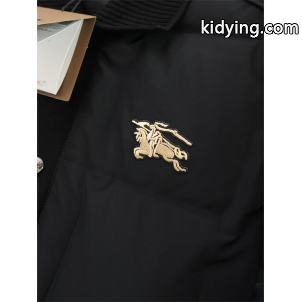 BURBERRY バーバリー 偽物 即完売予想 秋冬 防寒 ブラック/ベージュ ダウンジャケット-7