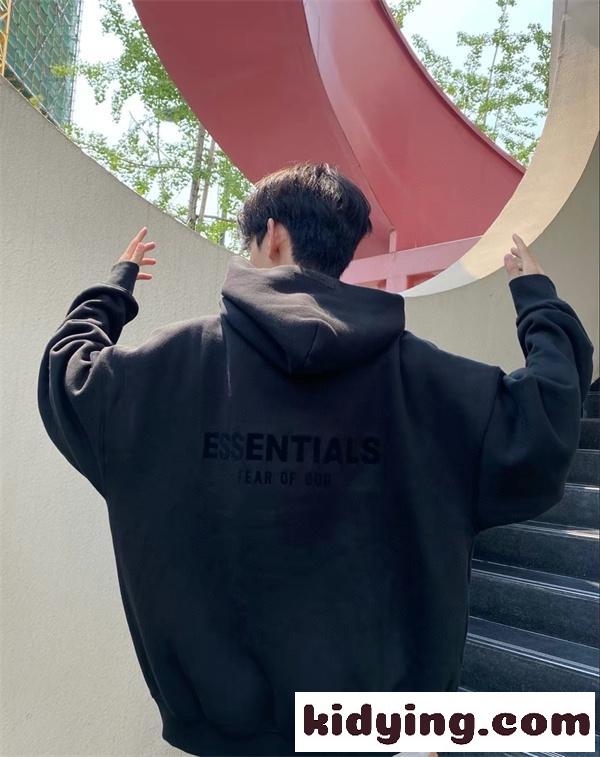 オーバーサイズ ストリート定番 おしゃれ ESSENTIALS エッセンシャルズ コピー パーカー 注目ウェア-3