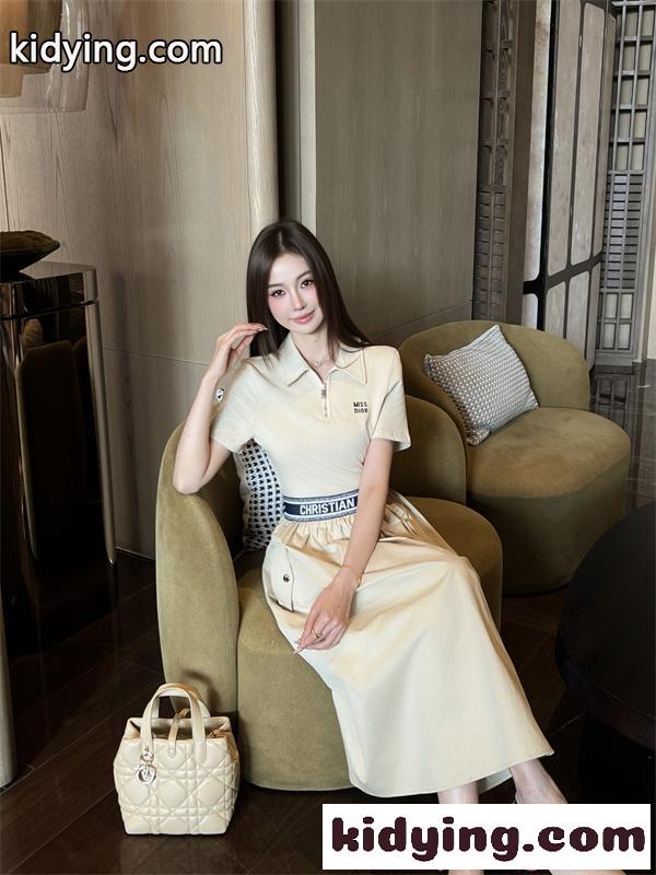 人気 ブラック エレガント 都会系 レディース ワンピース DIOR ディオール コピー-8