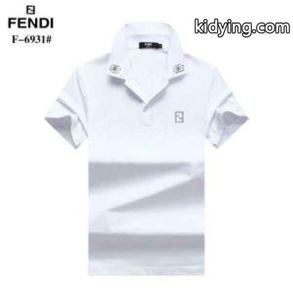 オシャレな軽やかさで魅力 フェンディ 多色可選 おしゃれの「主役」になる FENDI 半袖Tシャツ_フェンディ FENDI_ブランド コピー 激安(日本最大級)-0
