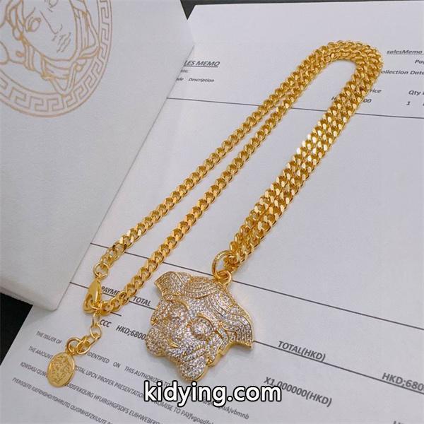 ❤激安Versace❤ヴェルサーチネックレスコピーハイブランドアクセサリー人気新作-0