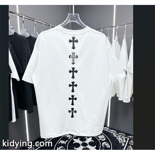 CHROME HEARTS HALF SLEEVE T-SHIRT LOGO クロムハーツ ロゴ 半袖Tシャツ 新作 通販ショッピング-0