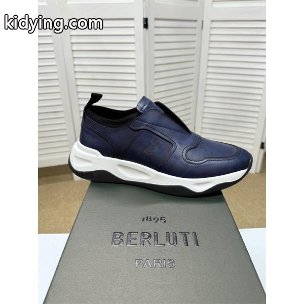 Berluti ベルルッティ スーパーコピー 希少限定 厚底 スリッポン 高級感 快適-4