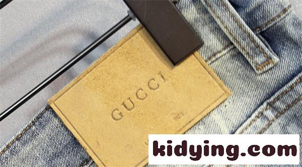 2026新作 人気急伸 デニムパンツ モノグラム 立体裁断 トレンド GUCCI グッチ コピー-7