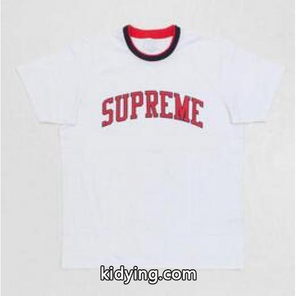 良い雰囲気にSupreme シュプリーム アークロゴダブルリンガートップ 大活躍するTシャツ_半袖Tシャツ_メンズファッション_スーパーコピーブランド激安通販 専門店-0