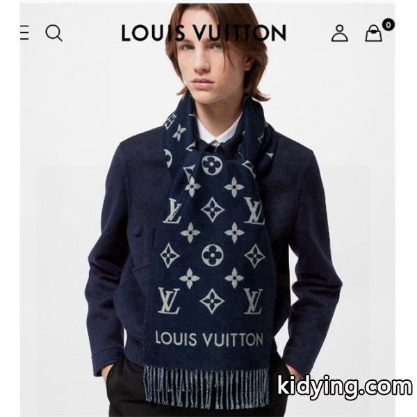 柔らかな風合い ルイ ヴィトン ロングマフラーコピーLOUIS VUITTON All About Monogram 34 x 196 ㎝ブランド コピー 激安(日本最大級)-2