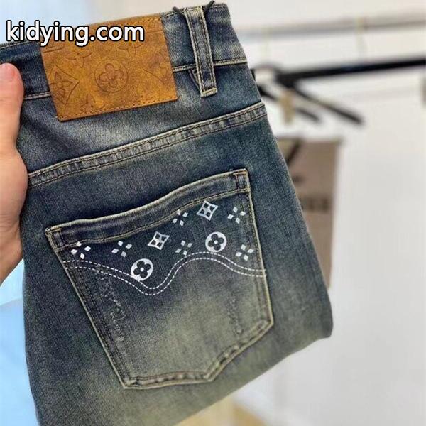 売れ筋注目 ヴィンテージ加工 2026新作 デニム LOUIS VUITTON ルイヴィトン コピー-0