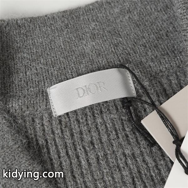 VネックDIOR♥ディオールセーターコピー2026秋冬流行りメンズトレンドニットウェア-2