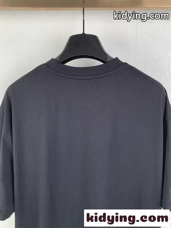 人気集中 ホワイト 上品 シンプル モードカジュアル メンズ Tシャツ PRADA プラダ コピー-4