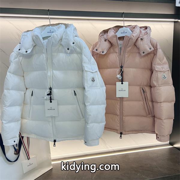 ホワイトピンク 2 色 フード付  MONCLER モンクレール コピー ダウンジャケット 秋冬高品質アウター-2
