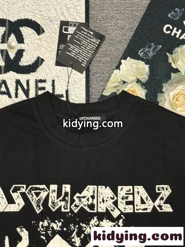 個性派デザイン2026トレンド☆ディースクエアード TシャツコピーDsquared2 汗のニオイを防ぐ 清潔感ある-5