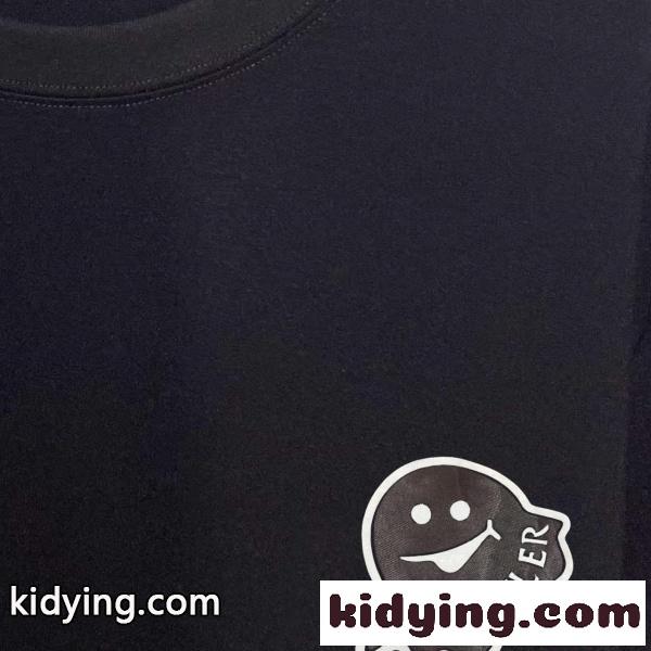 MONCLER コピー ゴーストロゴ半袖Tシャツ 人気上昇中 着映え コットンカットソー-4