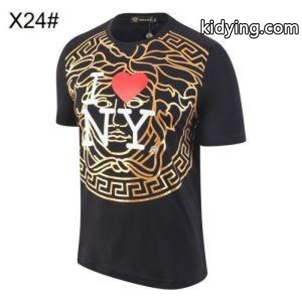 2019春夏人気トレンドアイテム ヴェルサーチVERSACE Tシャツ/半袖 控えめにしてヘルシーな印象 3色可選_ヴェルサーチ VERSACE_ブランド コピー 激安(日本最大級)-2