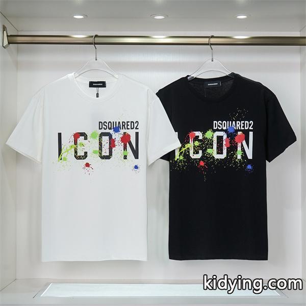 春夏 超目玉 ディースクエアード DSQUARED2 半袖Tシャツ 2色可選_ディースクエアード DSQUARED2_ブランド コピー 激安(日本最大級)-0