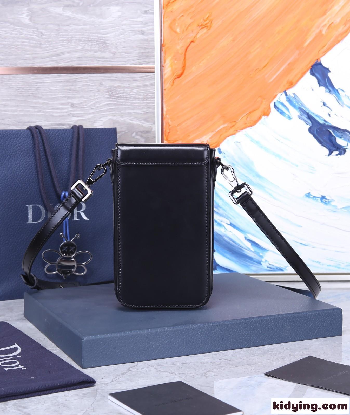 定番 人気 高級 牛革 高品質 ショルダー スマホポーチ クリスチャン・ディオール バッグ コピー 斜め掛け-1