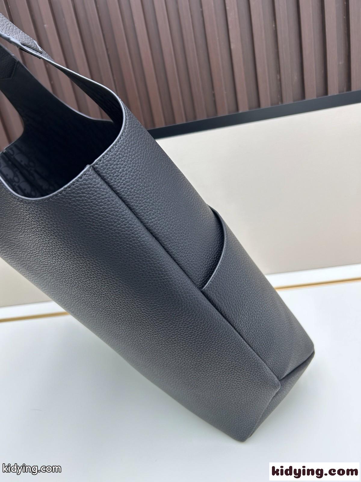 Dior Privé トートバッグ クリスチャン・ディオール バッグ コピー メンズバッグ ブラック-0