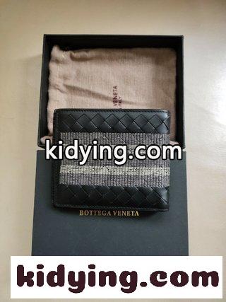 BVボッテガヴェネタBottega Veneta 男性用の短い財布 ボッテガヴェネタ 財布 人気コピー 新しいコーナーは色を合わせて-2