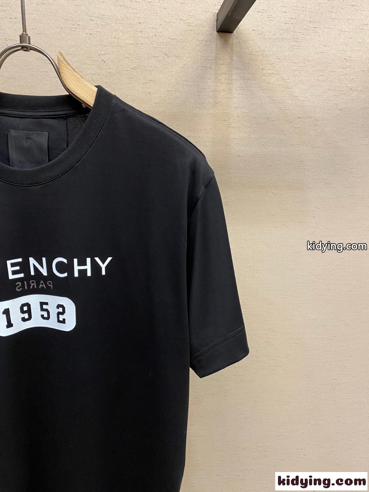 ベーシック おしゃれ ロゴ プリント ジバンシィ Tシャツ コピー 半袖 トップス-4