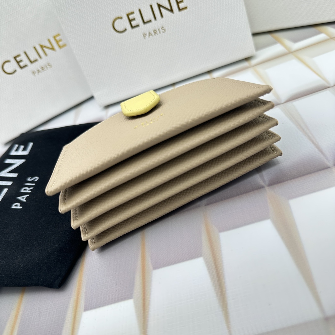 セリーヌ CELINE アコーディオン カードホルダー 偽物 人気 ロゴ-2