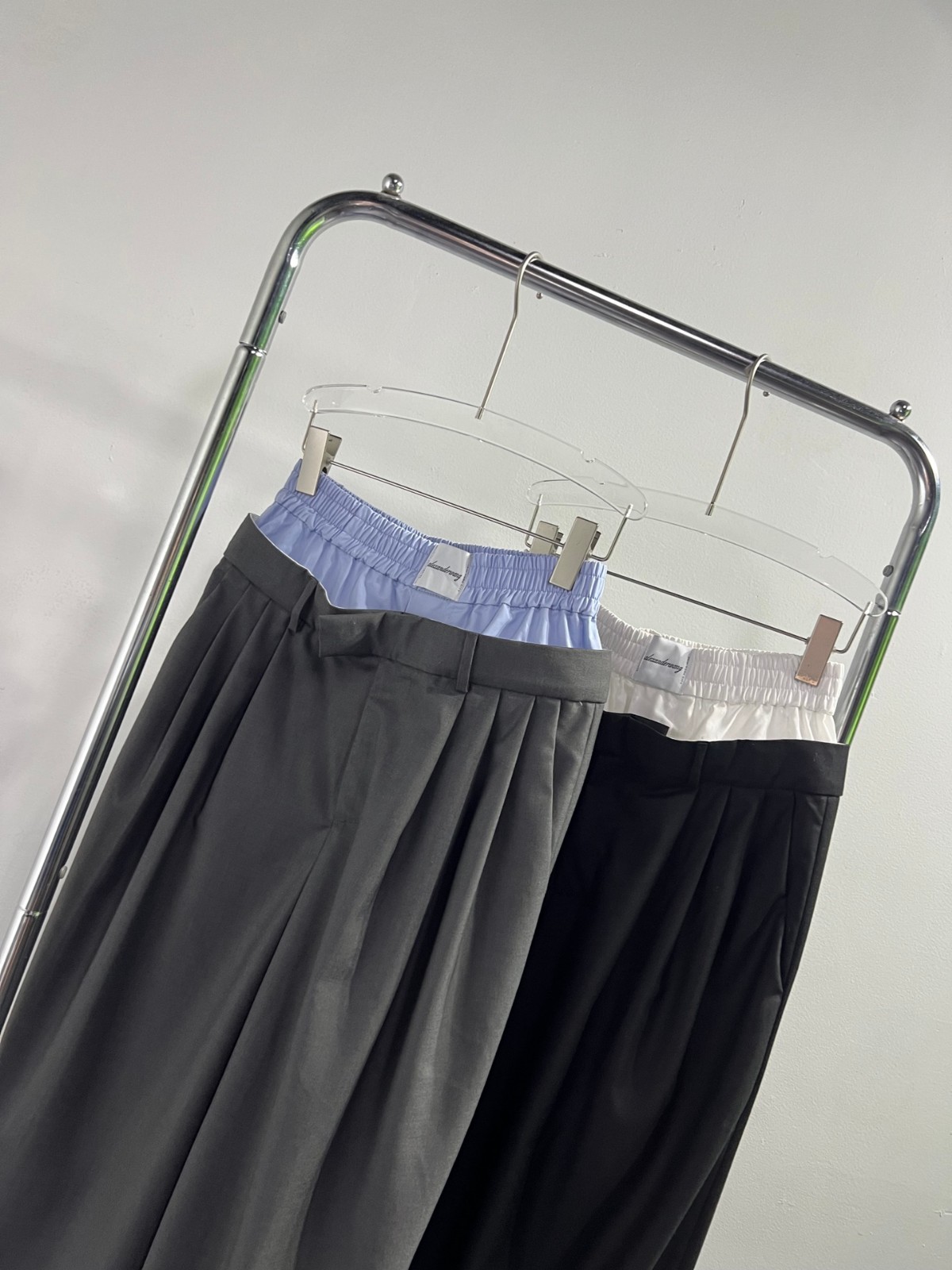 おしゃれ ロゴ ハイウエスト アレキサンダーワング パンツ コピー レディース-1