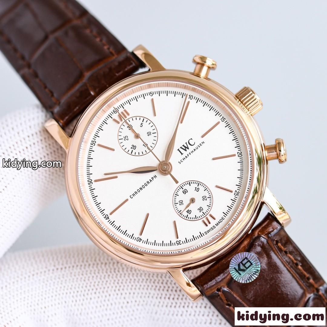 IWC メンズ 腕時計 アナログ 多機能 上品 カジュアル ビジネス ウォッチワインダー 時計 コピー 39mm-1