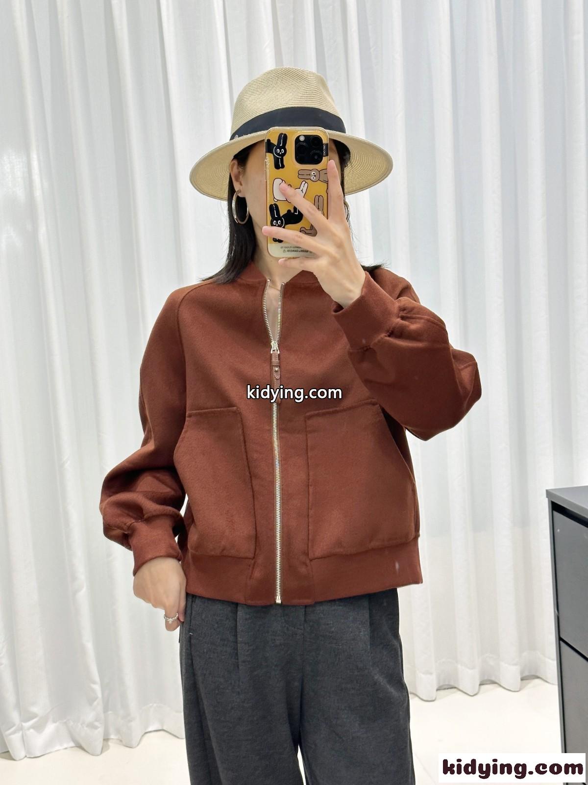 エルメス ジャケット コピー N級品 洗練された ウールブレンド ボンバージャケット-1