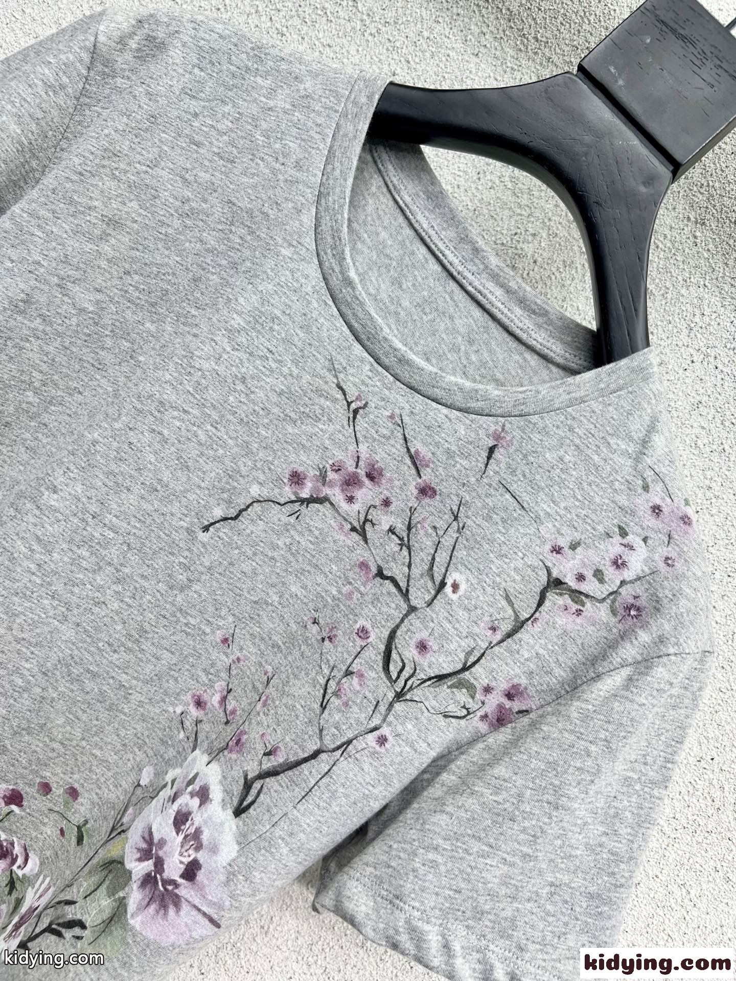 Dior Bambou コットンジャージーTシャツ クリスチャン・ディオール Tシャツ コピー レディース-0