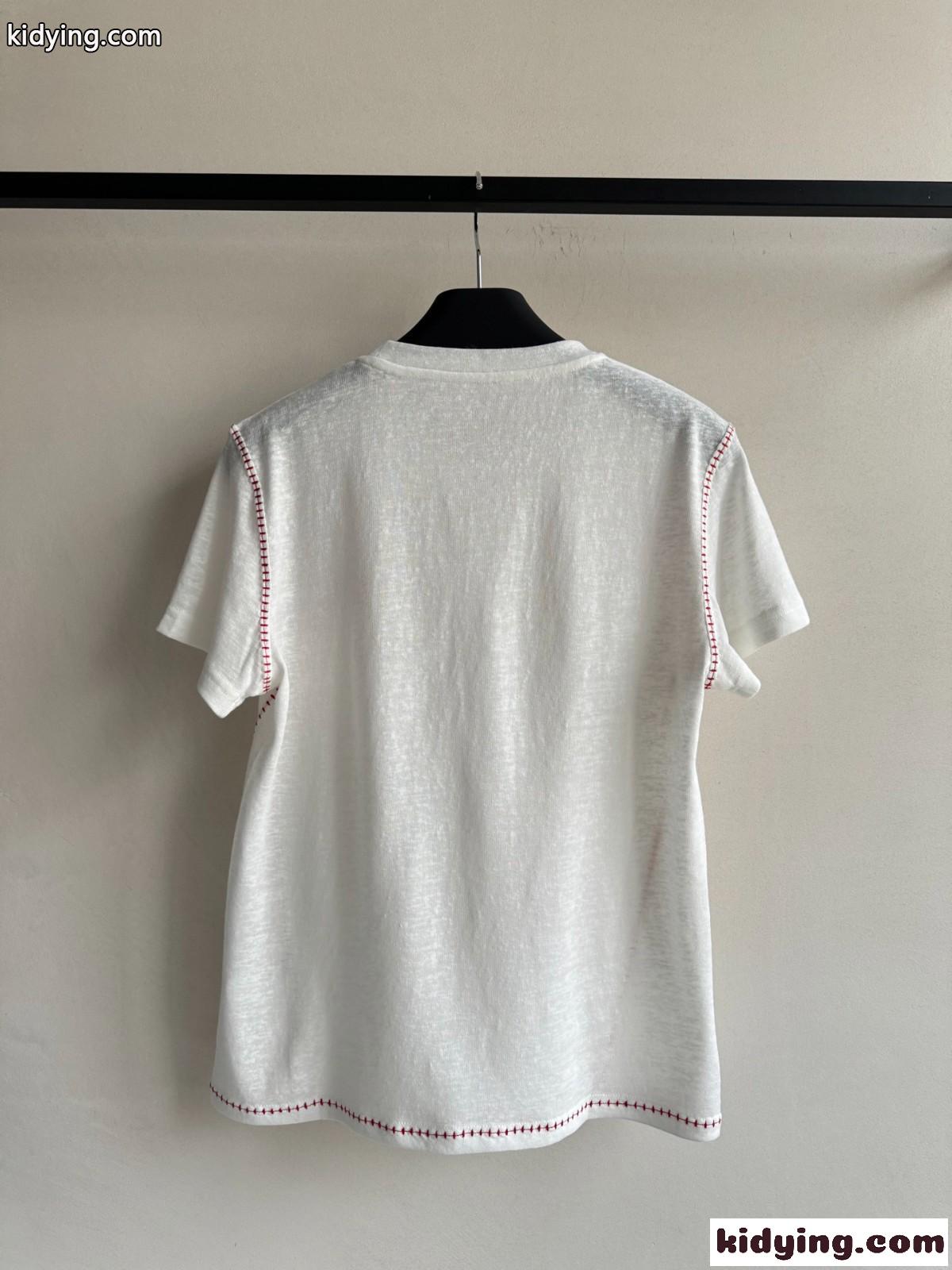 おしゃれ クルーネック 半袖Tシャツ ラルフローレン Tシャツ コピー ホワイト-1